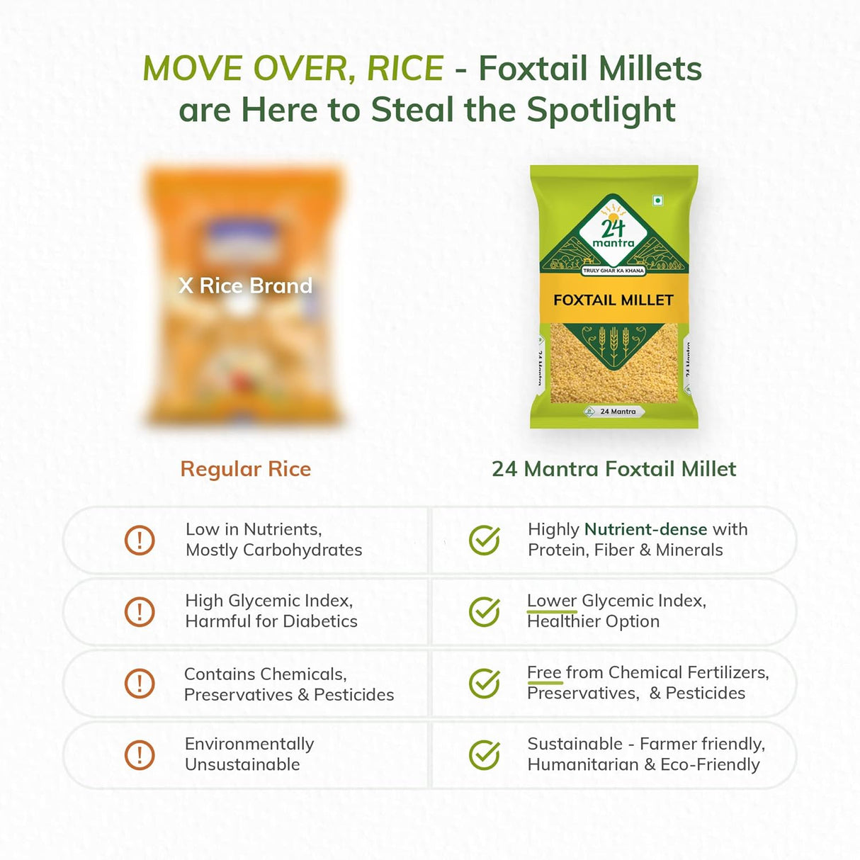 24 Mantra Foxtail Millet 500g