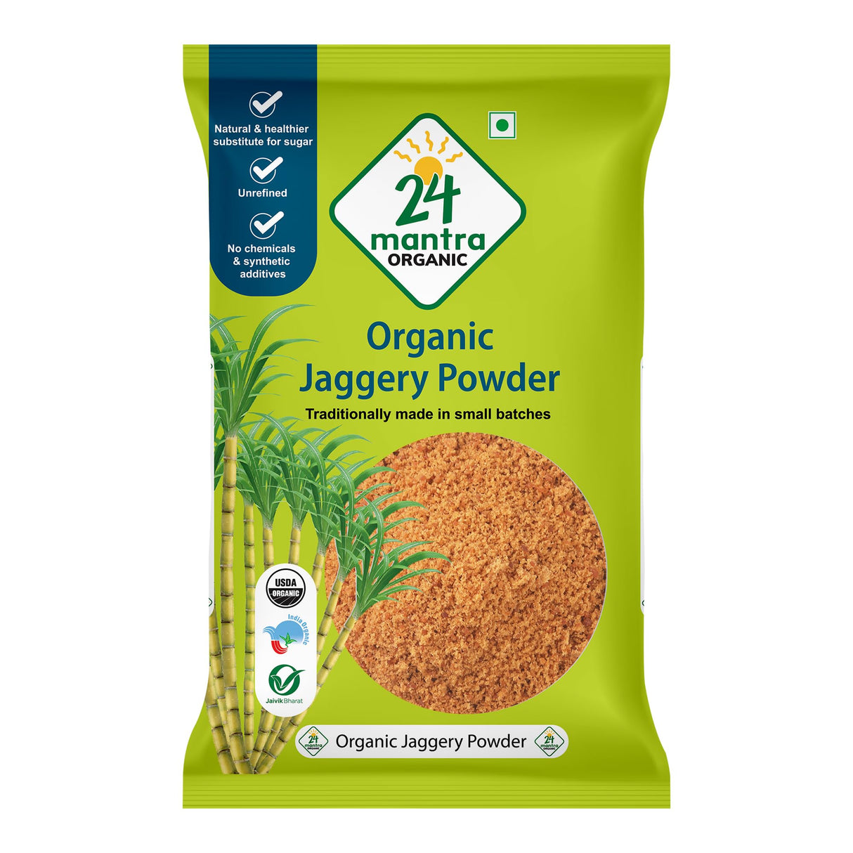 24 Mantra Jaggery Powder 500g