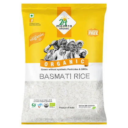 24 Mantra Organic Basmati Rice 1kg