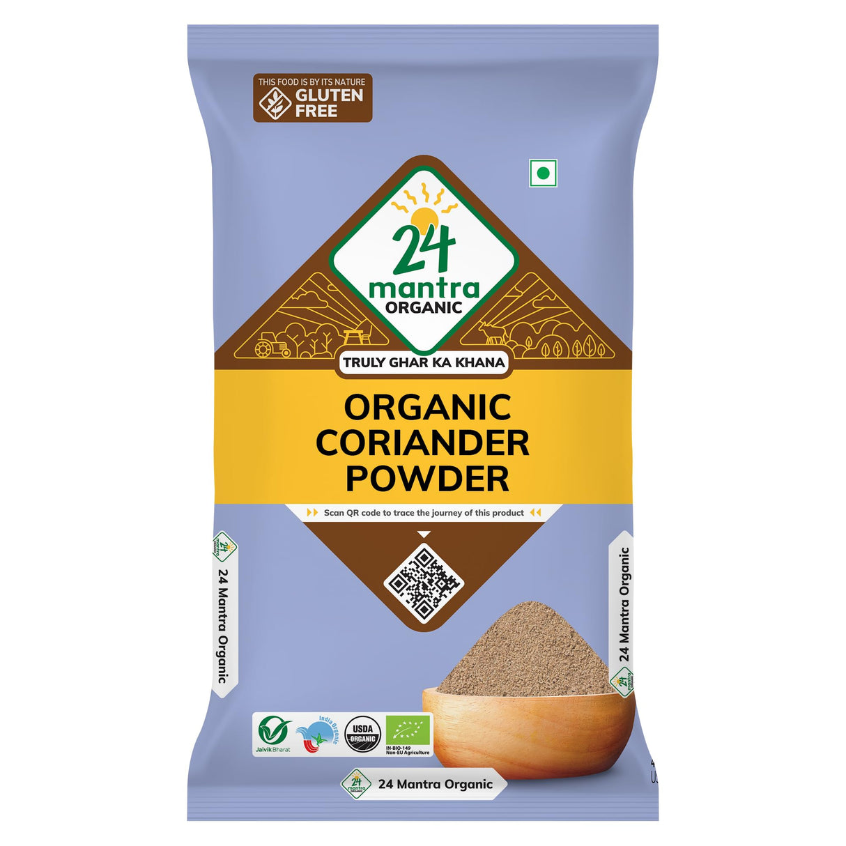 24 Mantra Organic Coriander Powder 100g