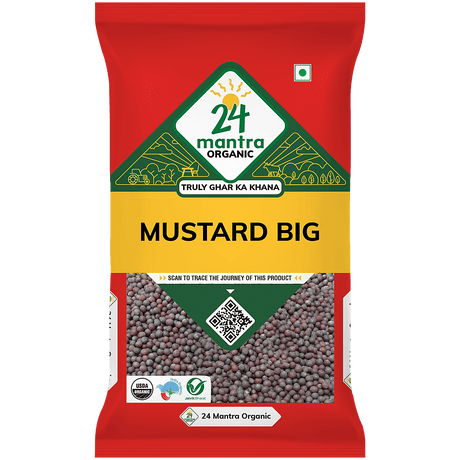 24 Mantra Organic Mustard Big 100g