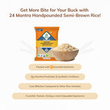 24 Mantra Organic Sonamasuri Semi Brown Rice 1kg