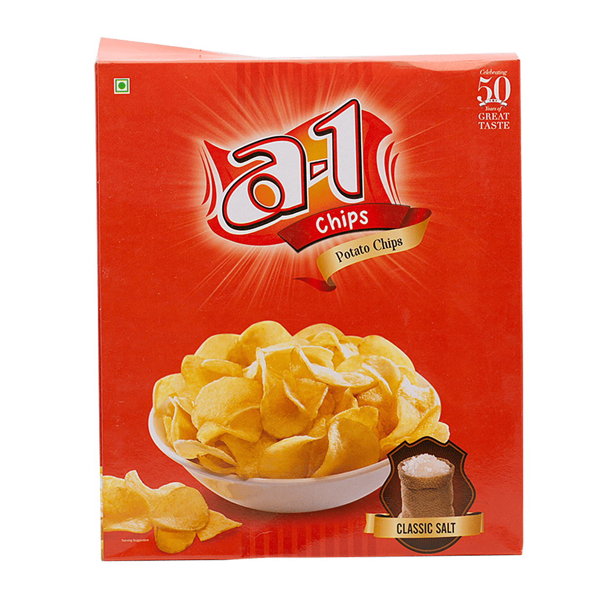 A-1 Chilli Tomato Potato Chips Box 200g