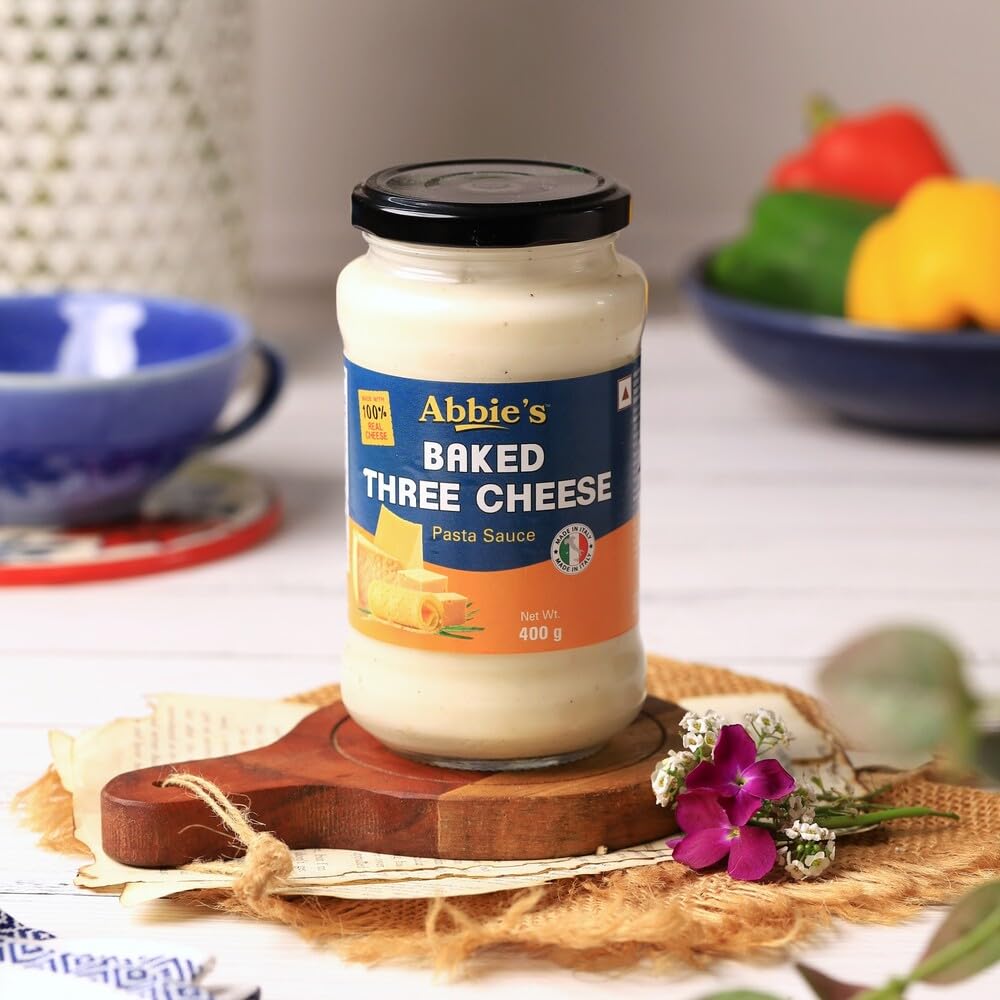 Abbies Baked Three Cheese Pasta Sauce 400g