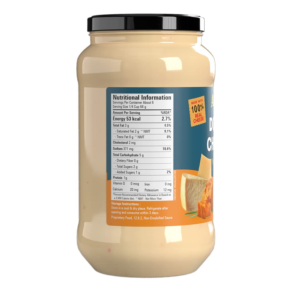 Abbies Double Cheddar Pasta Sauce 400g