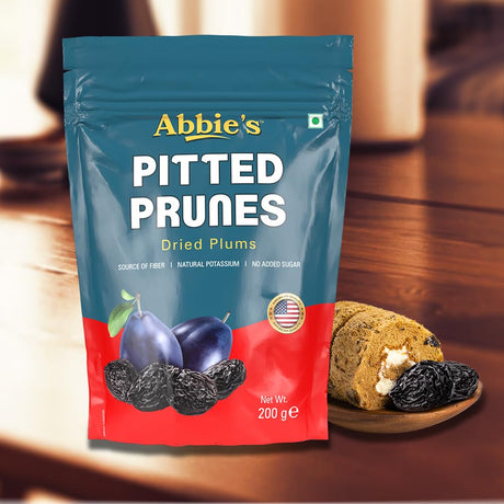 Abbies Dried Pitted Prunes 200g