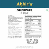 Abbies Gherkins In Brine 670g