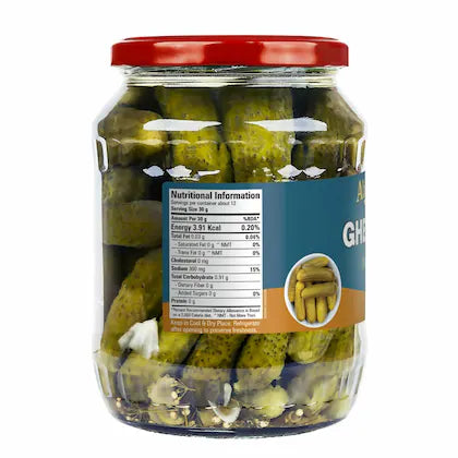 Abbies Gherkins In Brine 670g