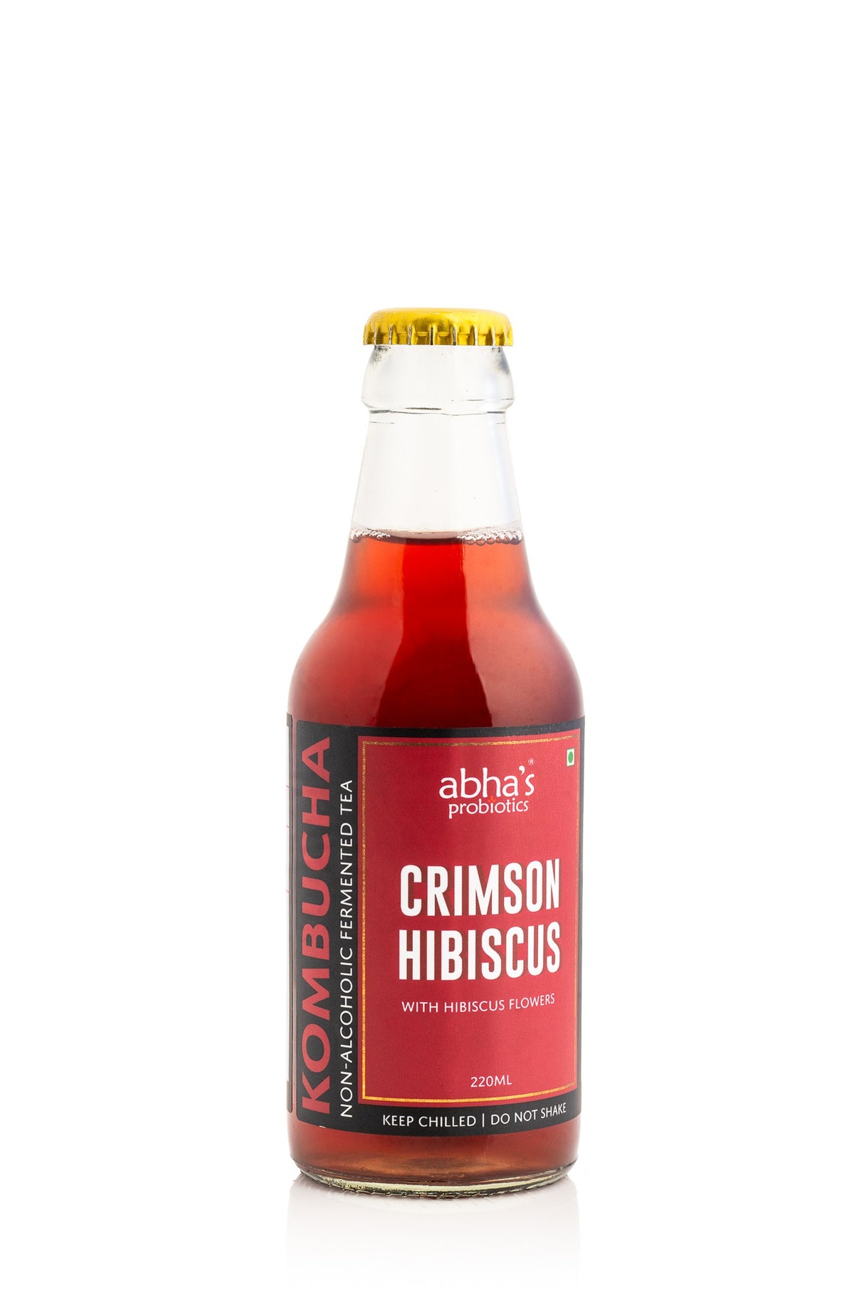 Abhas Probiotics Crimson Hibiscus Kombucha 220ml