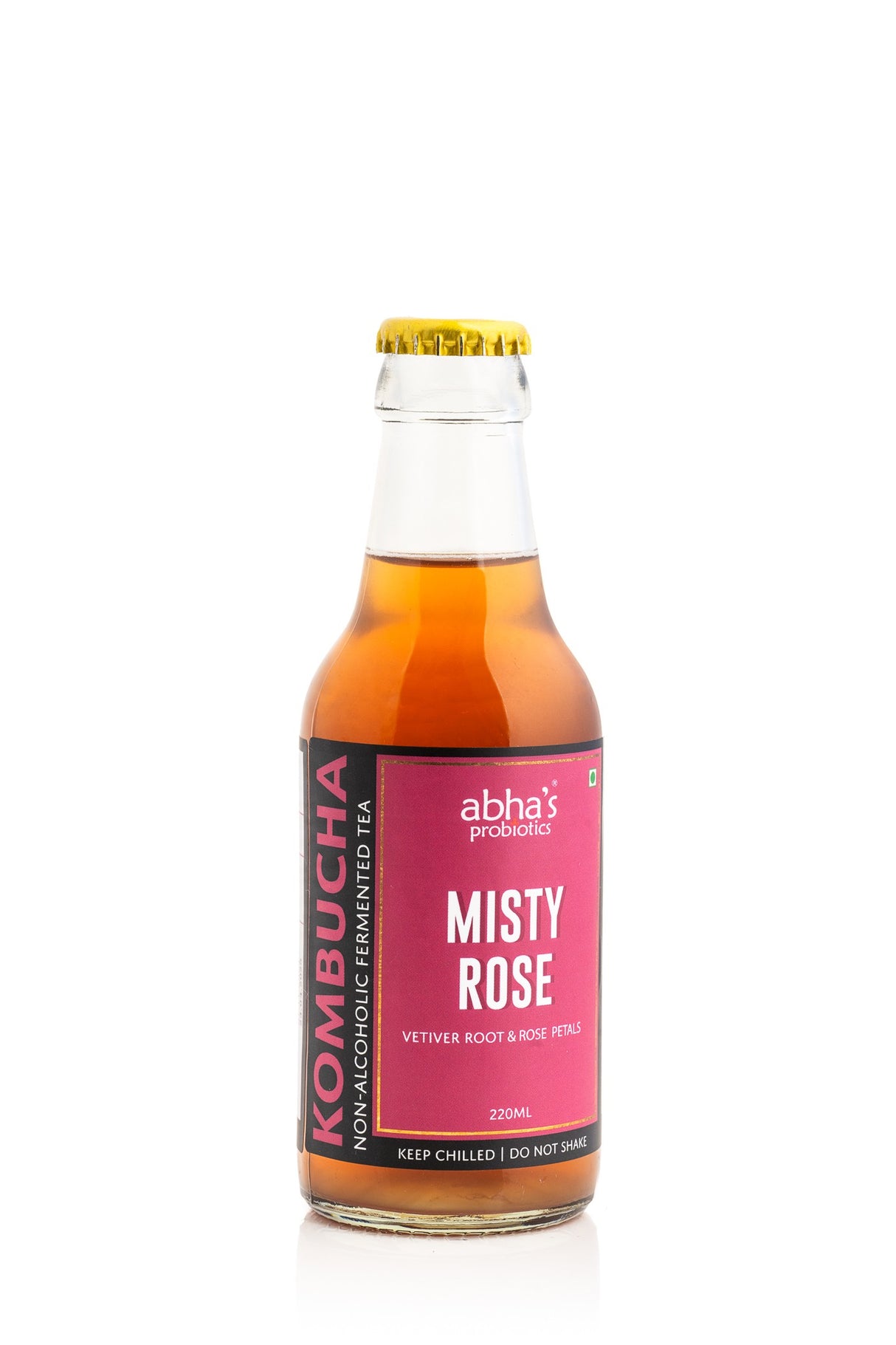 Abhas Probiotics Misty Rose Kombucha 220ml