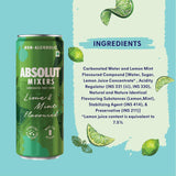 Absolut Mixers Lime&Mint Flv 250ml