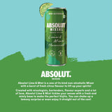 Absolut Mixers Lime&Mint Flv 250ml