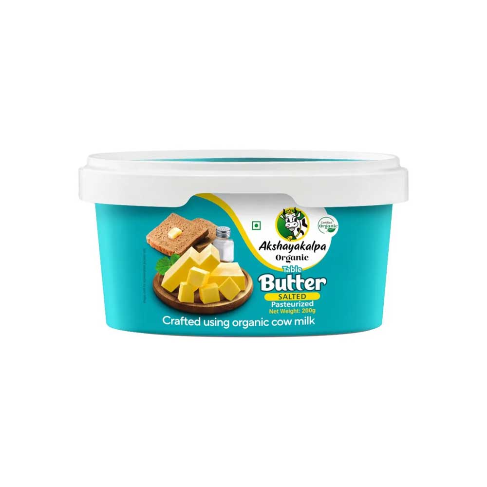 Akshayakalpa Organic Butter Salted 200g