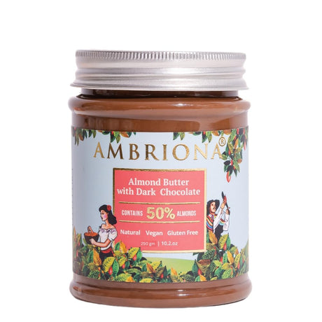 Ambriona Almond Butter With Dark Chocolate 250g