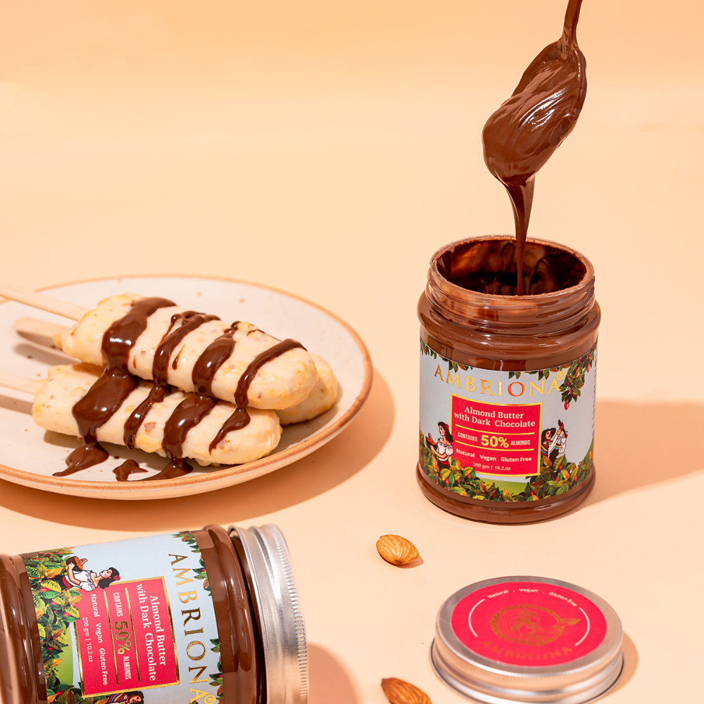 Ambriona Almond Butter With Dark Chocolate 250g