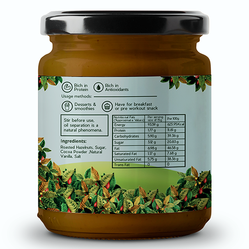 Ambriona Hazelnut Butter With Dark Chocolate 250g