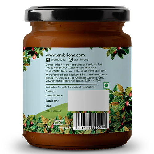 Ambriona Peanut Butter With Dark Chocolate 200g