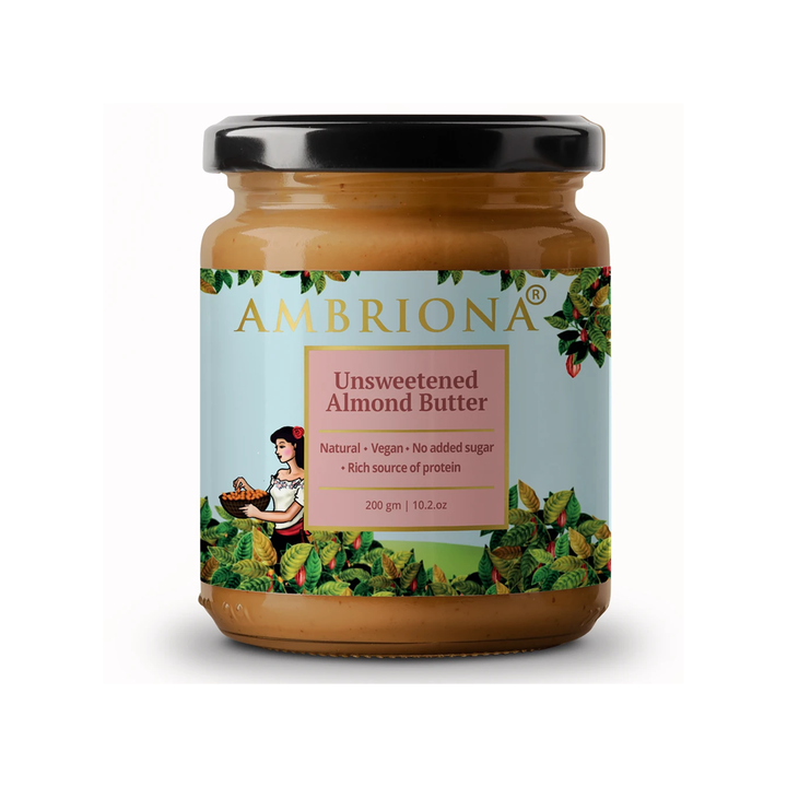 Ambriona Unsweetened Almond Butter 200g