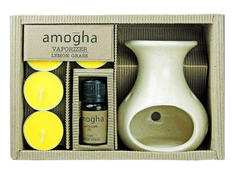 Amogha Lemon Grass Vaporizer Set ( 0202LG )