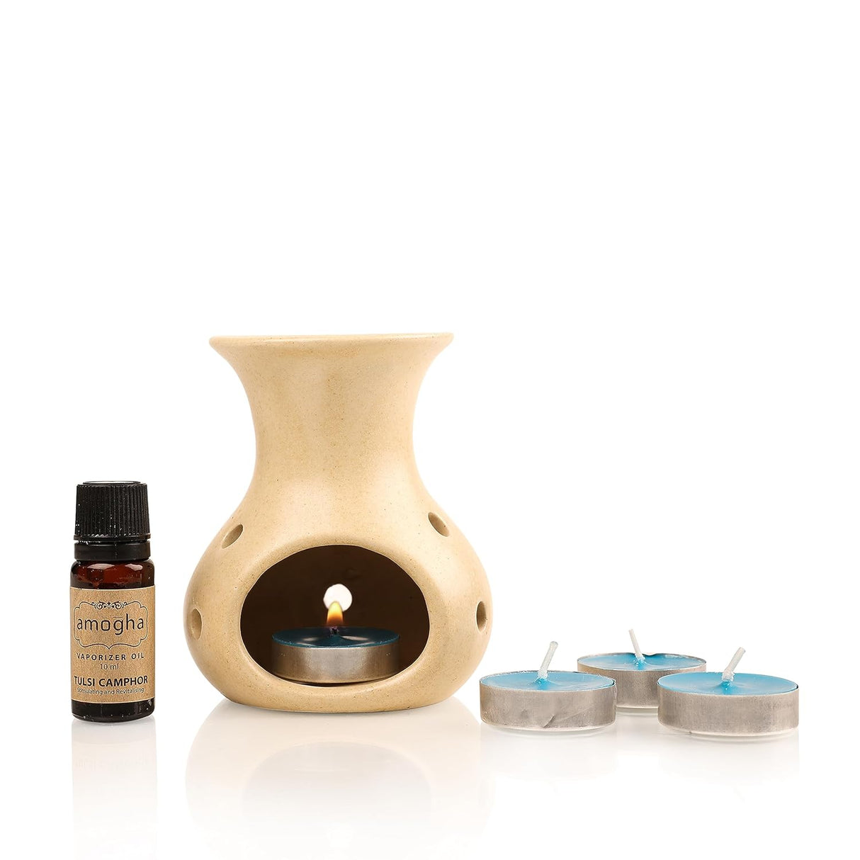 Amogha Tulsi Camphor Vaporizer Set ( 0202TC )