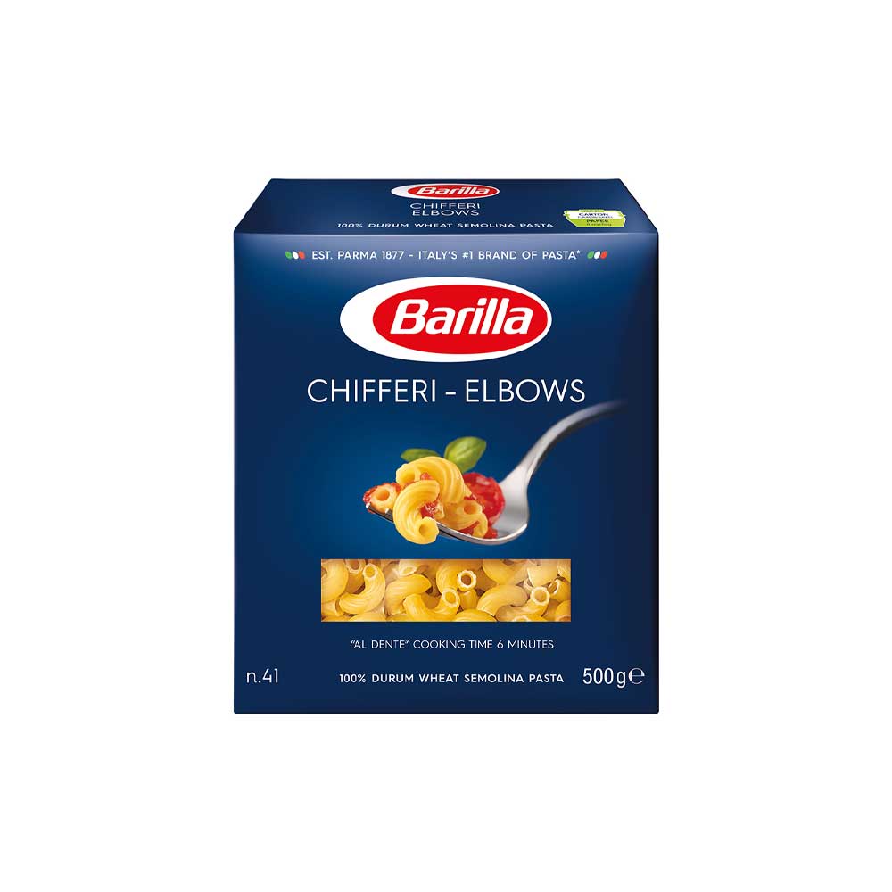 Barilla Chifferi Elbows 500G