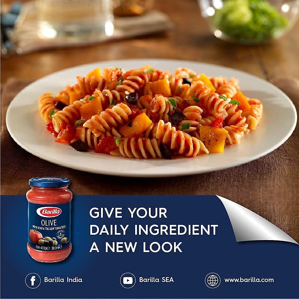 Barilla Olives With Italian Tomatoes Sauce 400G