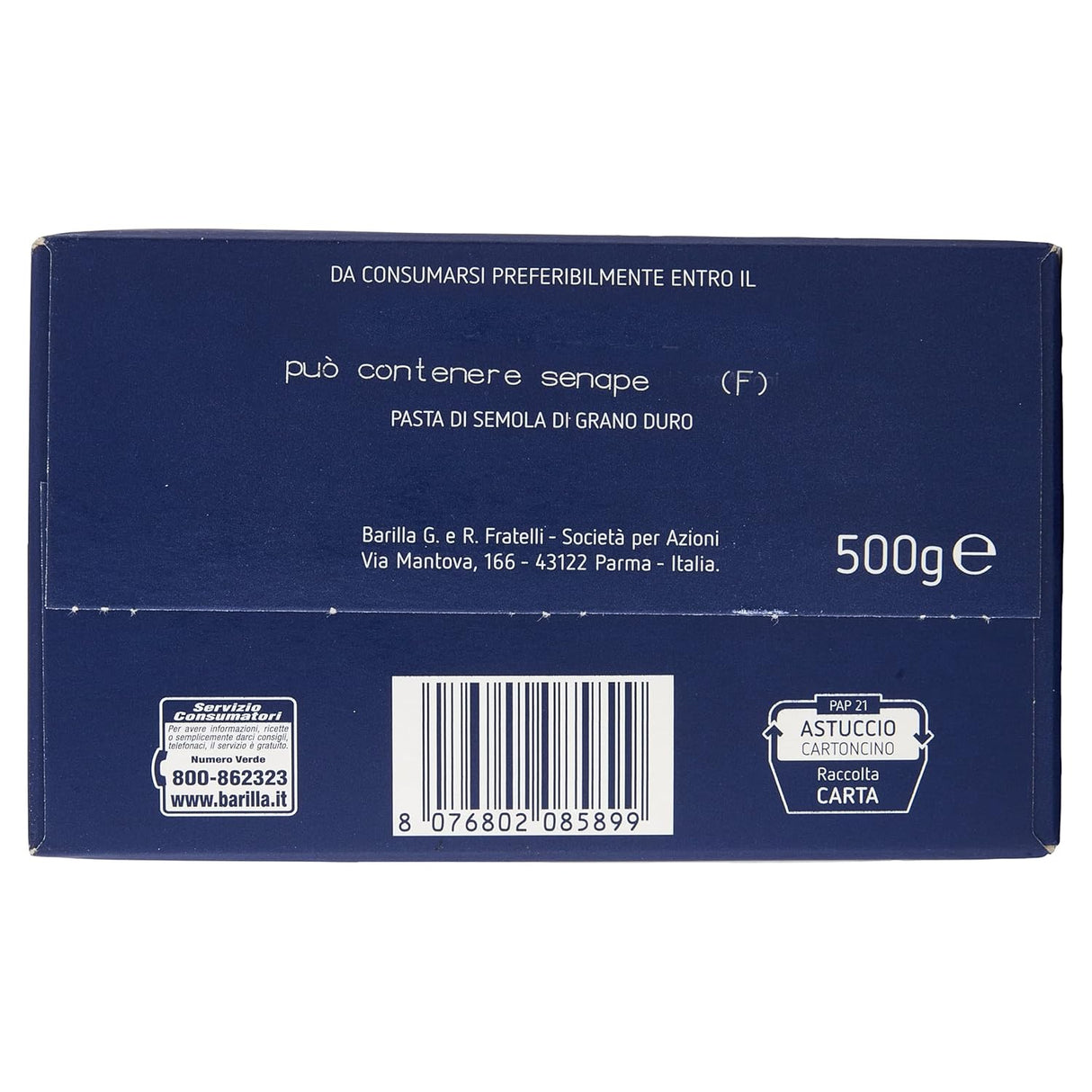 Barilla Rigatoni Pasta 500g