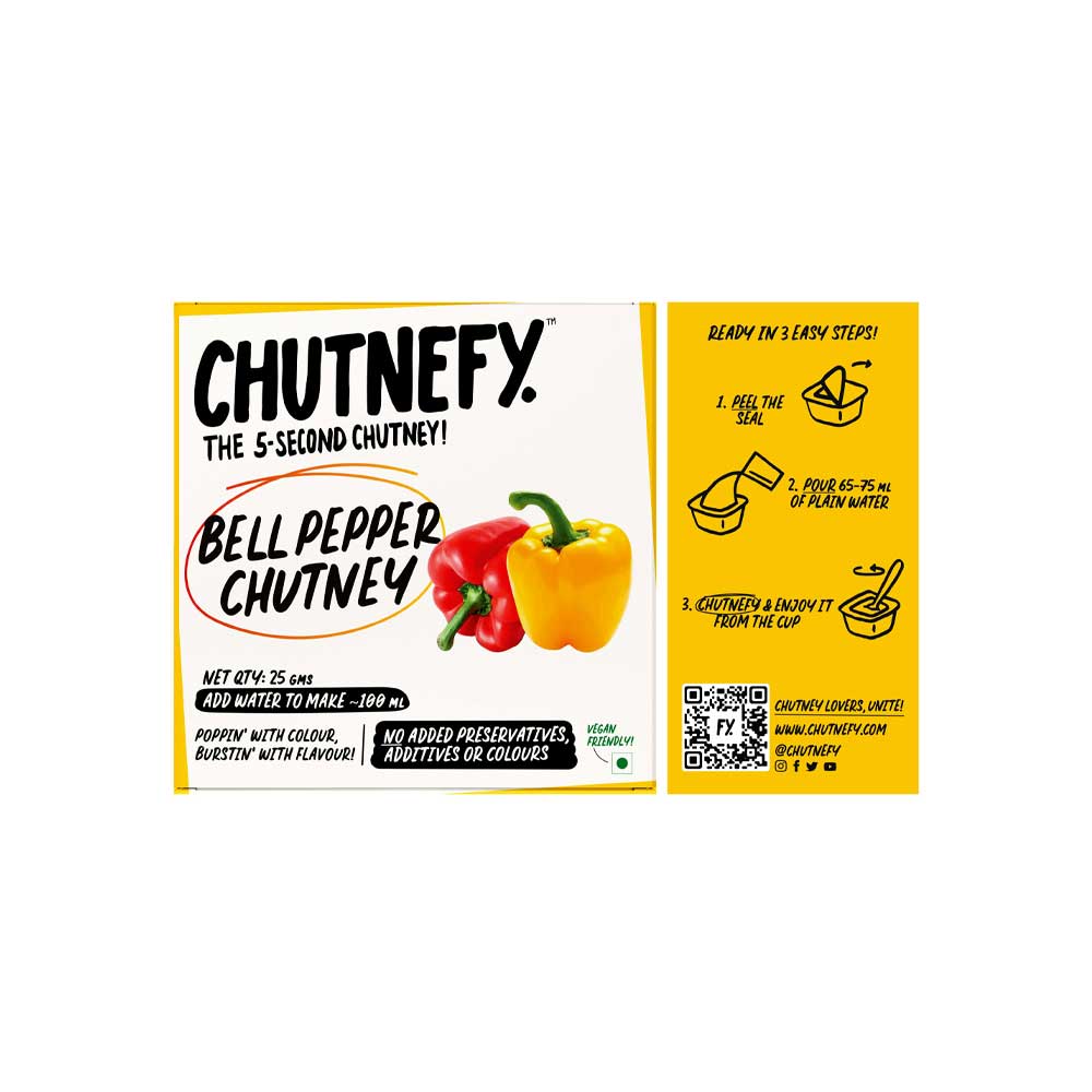 Chutnefy Bell Pepper Chutney 25g