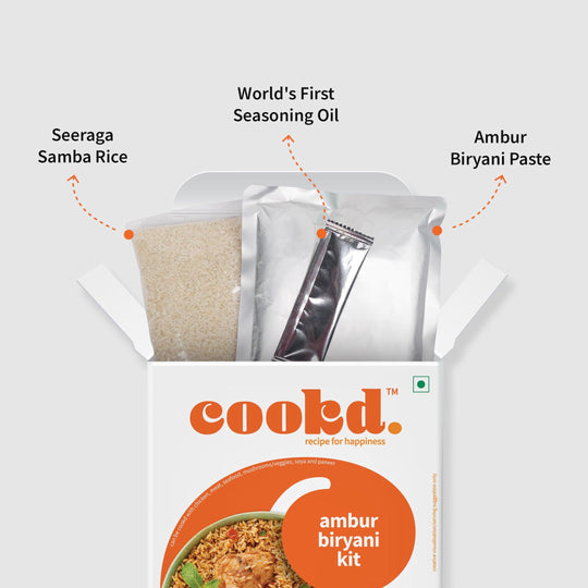 Cookd Ambur Biryani Kit 505g