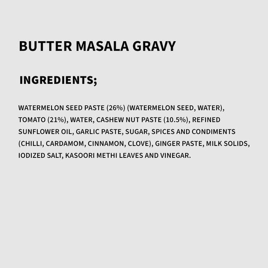 Cookd Butter Masala Gravy Curry Paste 250g