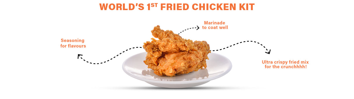 Cookd Fried Chicken Kit 285g