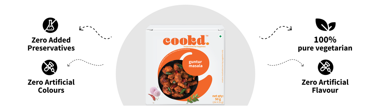 Cookd Guntur Masala 50g