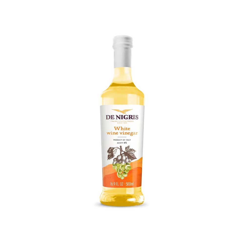 De Nigris White Wine Vinegar 500ml