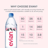 Evian Natural Mineral Water 1L