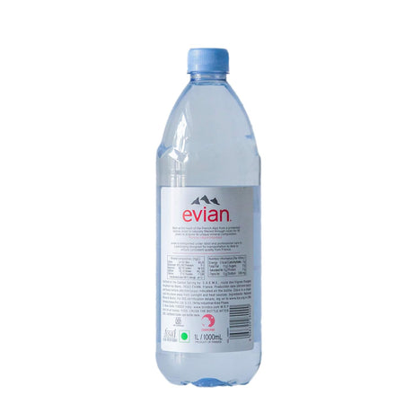 Evian Natural Mineral Water 1L