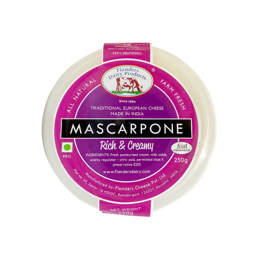 Flanders Mascarpone Rich&Creamy  250g