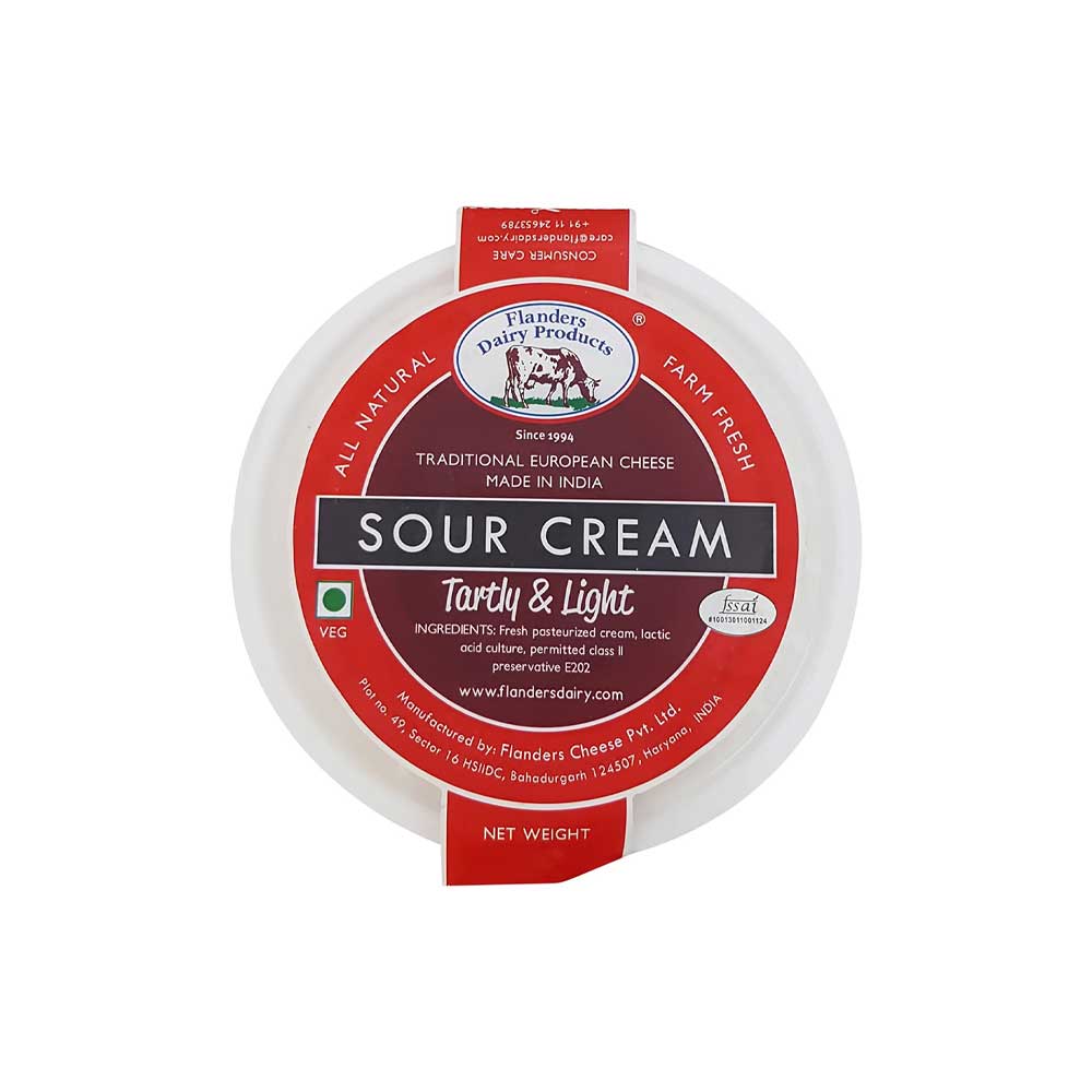 Flanders Sour Cream Tartly&Light  250g