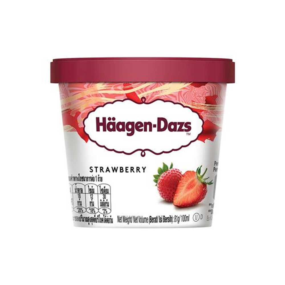 Haagen Dazs Strawberry 473ml