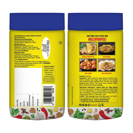 Keya Anytime Eggs Spice Mix 95g