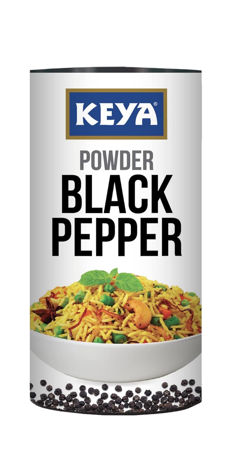 Keya Black Pepper Powder Canister 100g