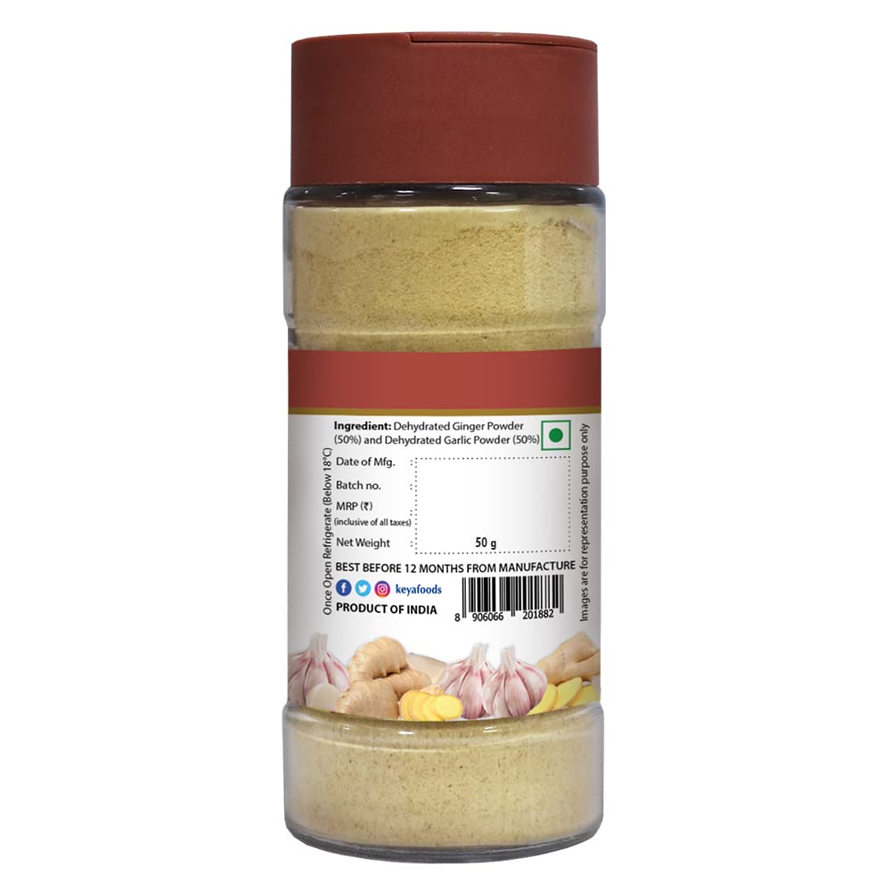 Keya Ginger Garlic Powder 50G