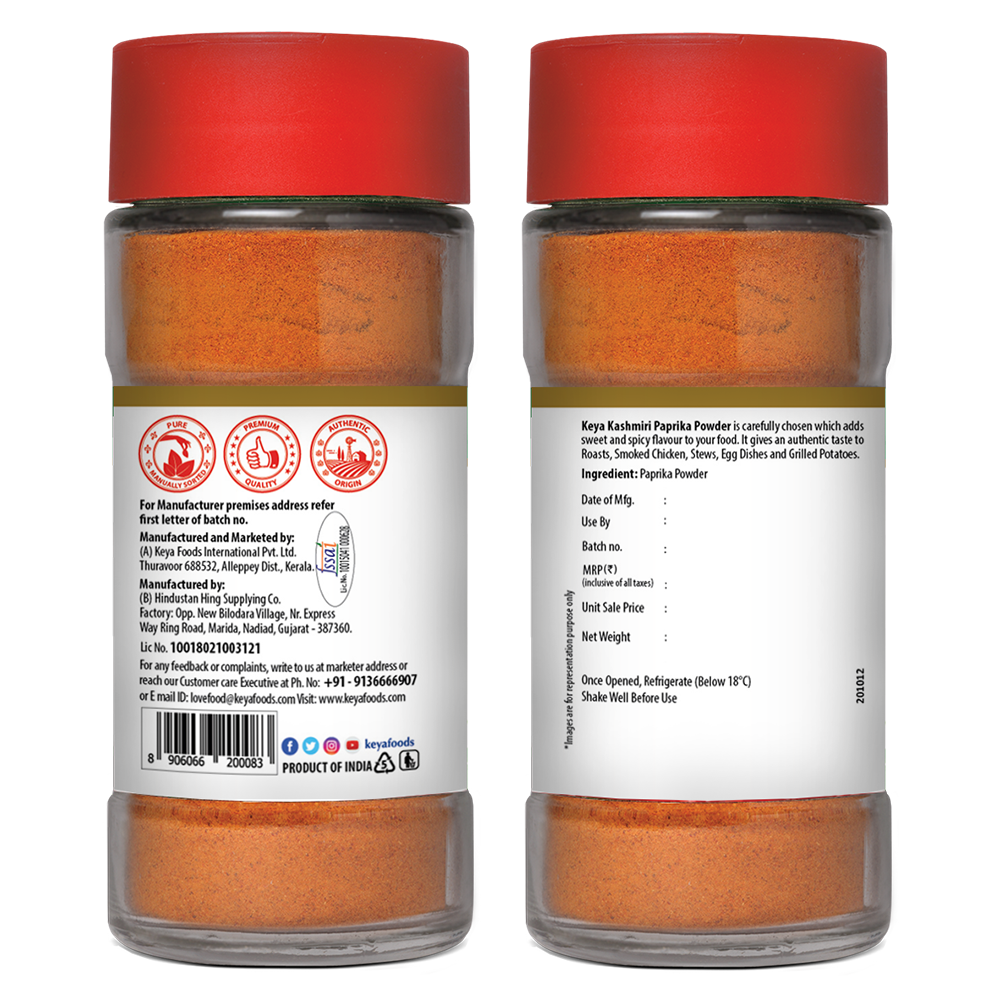 Keya Kashmiri Paprika Powder 55G