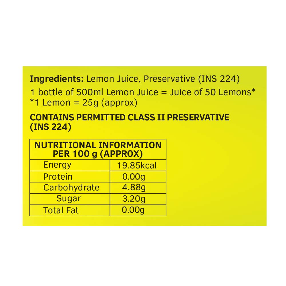 Keya Lemon Juice 250ml