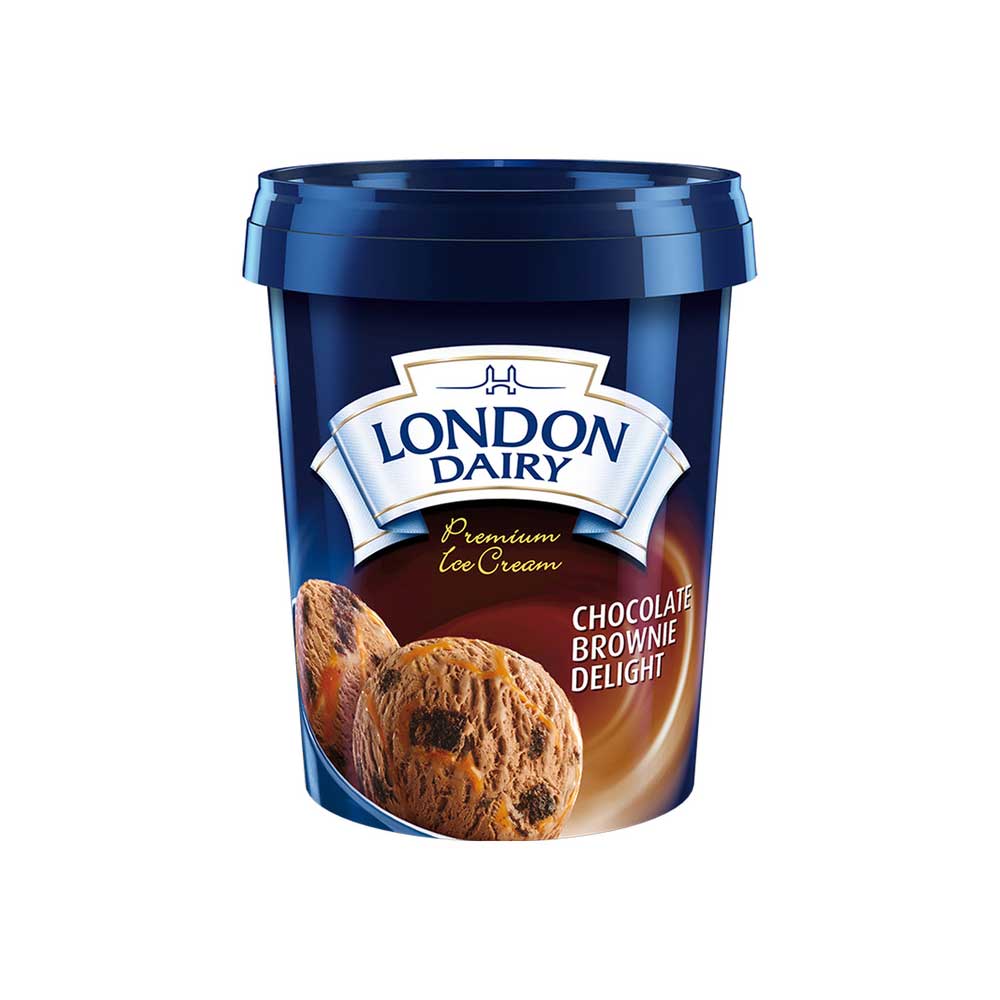 London Dairy Chocolate Brownie Delight 500ml