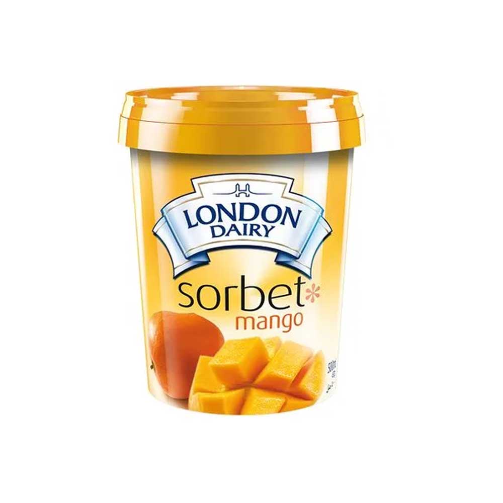 London Dairy Mango Sorbet 500ml