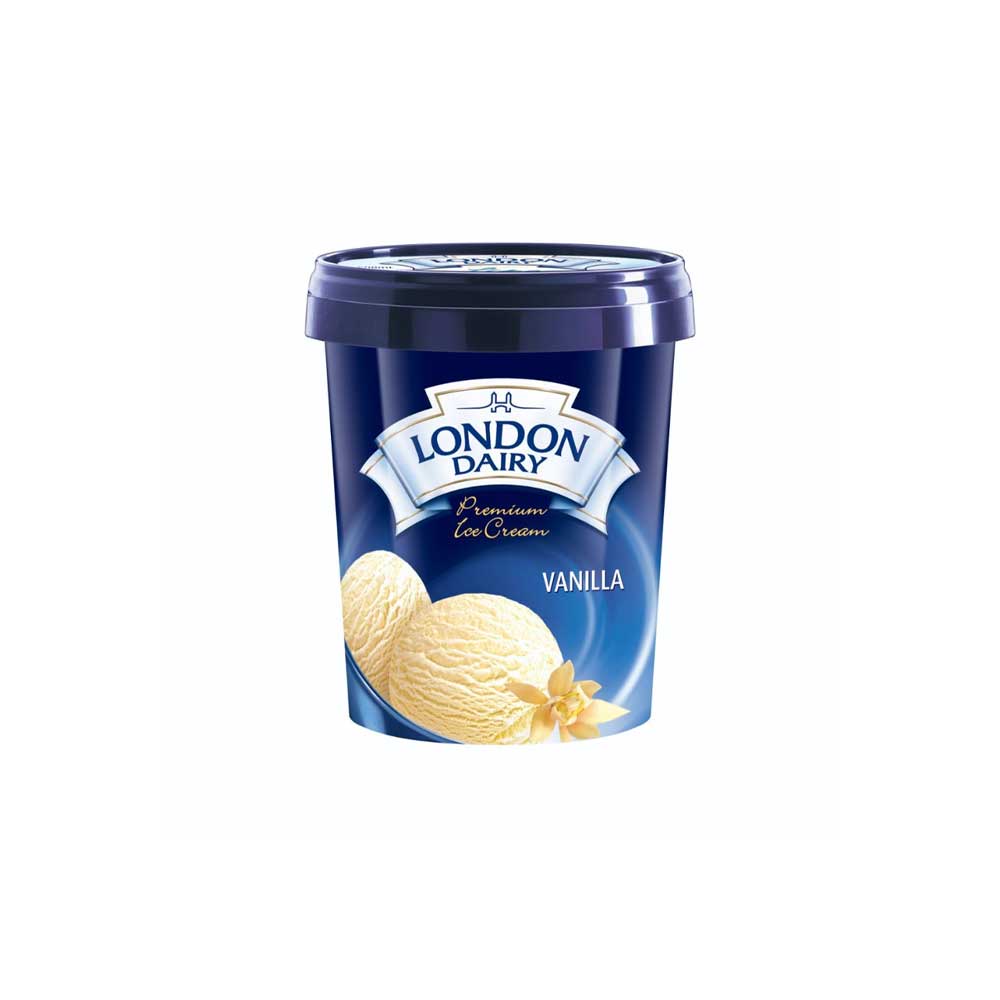 London Dairy Premium Vanilla Cup 125ml