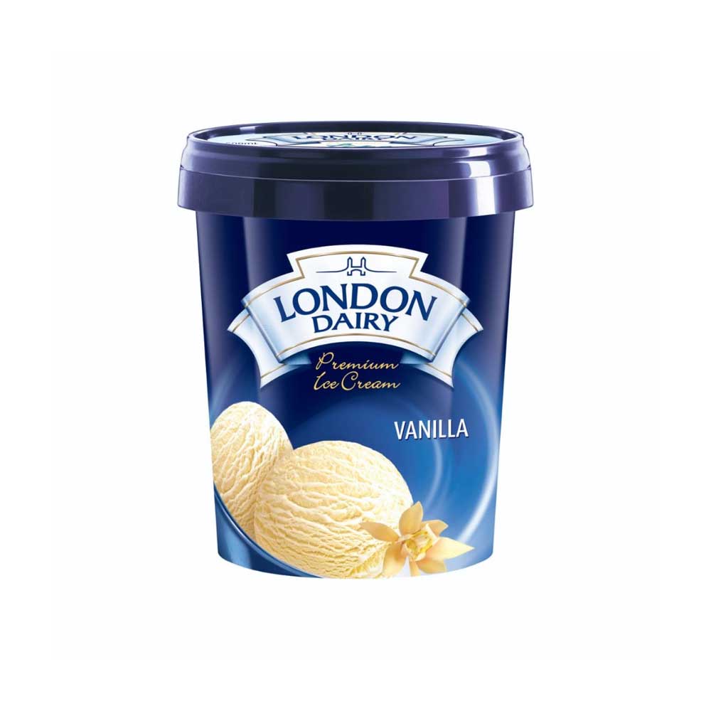 London Dairy Premium Vanilla Cup 500ml