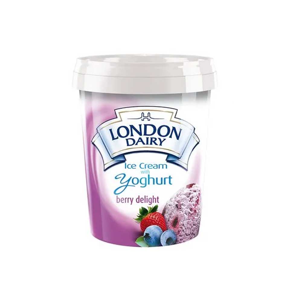 London Dairy Yoghurt Berry Delight 500ml