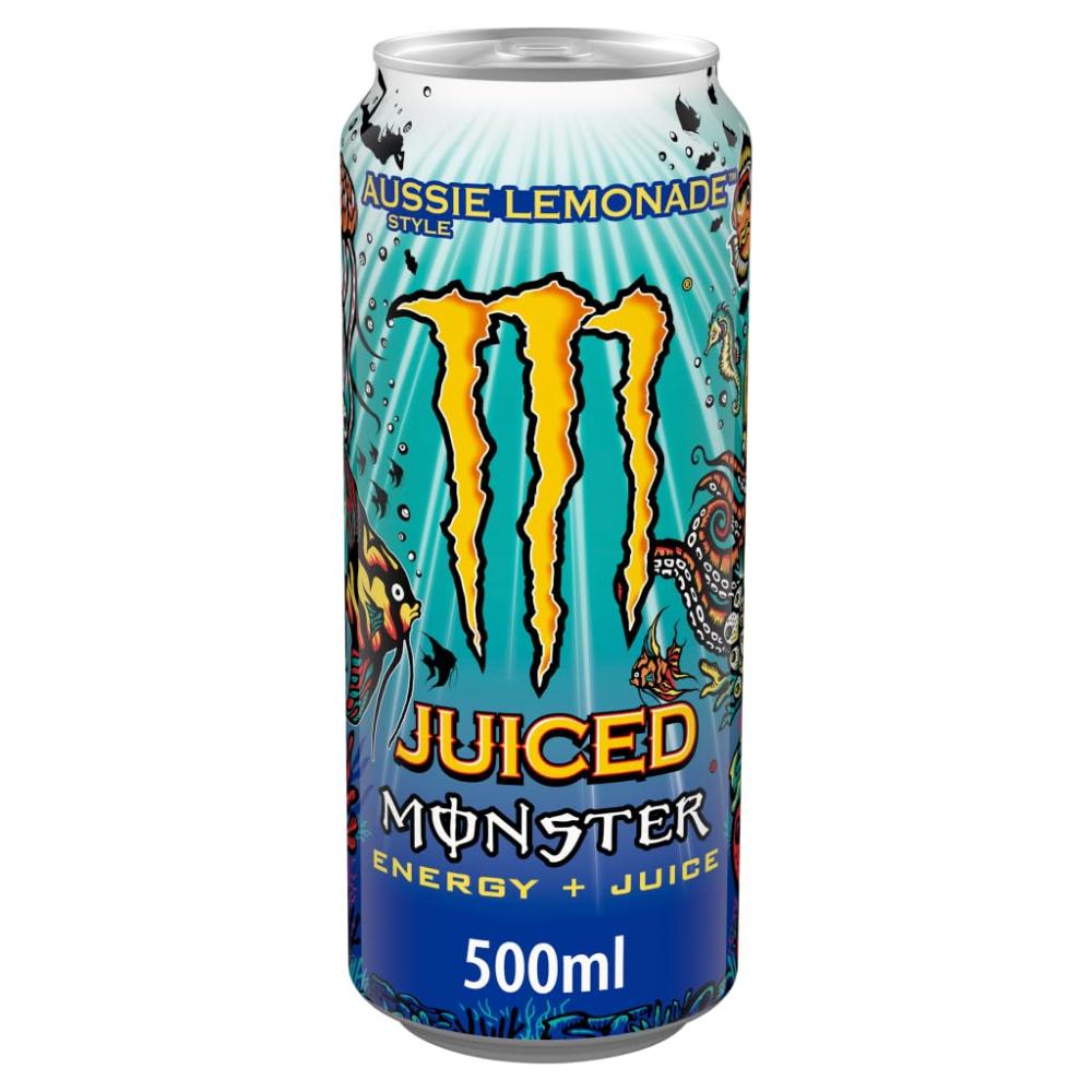 Monster Juiced Aussie Lemonade 500ml