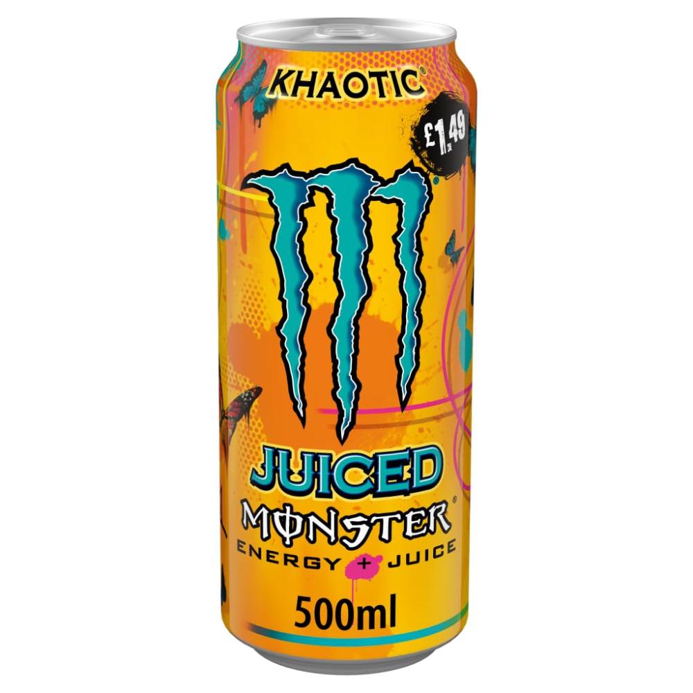 Monster Khaotic Tropical Orange 500ml